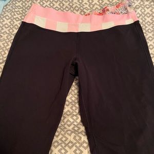 Lu lu lemon wide leg grove pants